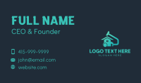 Vacuum House Cleaning Business Card
