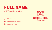 Camera Store Business Card example 3