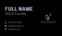 Musician Business Card example 4