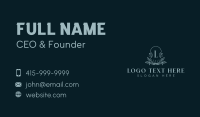 Floral Lifestyle Event Planner Business Card