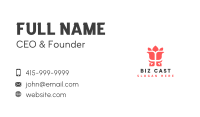 Rose Flower Psychology Business Card