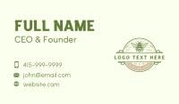 Organic Bee Honey Business Card