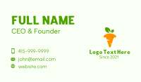 Baked Business Card example 4