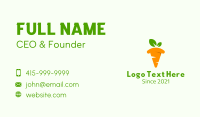 Pizza Business Card example 2