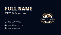 Construction Quarry Excavator  Business Card