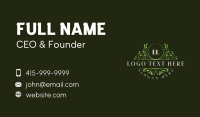 Natural Leaf Boutique Business Card