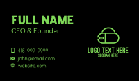 Computer Shop Business Card example 2