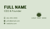 Lumberjack Business Card example 2