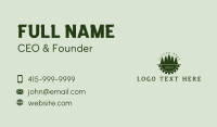 Carpenter Saw Lumberjack Business Card