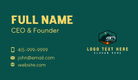 Outdoor Camping Trailer Business Card