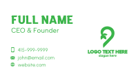 Eco Number 9 Business Card Design