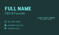 Computer Store Business Card example 4