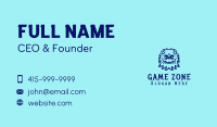 Gaming Cartoon Mascot Business Card Image Preview