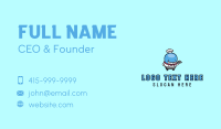 Whale Chef Mascot Business Card Design