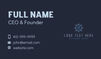 Generic Starburst Badge Business Card