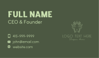 Natural Beauty Face  Business Card