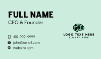 Mental Health Forest Trees Business Card