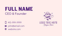 Space Explorer Business Card example 3
