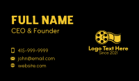 Film Reel Business Card example 1