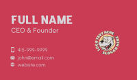 Bulldog Mascot Esports Business Card
