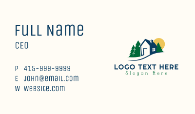 House Rural Realty Business Card