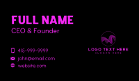 Soundwave Business Card example 4