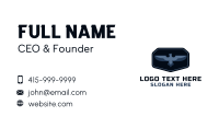 Esport Eagle Badge Business Card