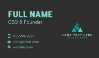 Zen Garden Waves Business Card