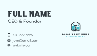 Pipe Valve Plumbing Business Card