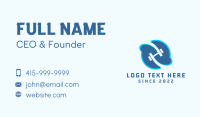 Dumbbell Business Card example 4