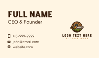 Forestry Woodcutter Tool Business Card