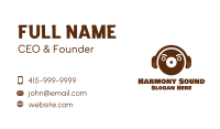 Brown Bear Recording Business Card