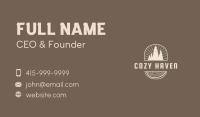 Forest Tree Lumber Business Card