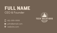 Lumber Business Card example 3