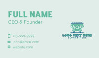 Eco Garbage Dumpster Business Card