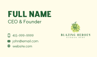 Nature Hand Massage Business Card Image Preview