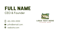 Oregon Salmon Fish Business Card
