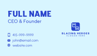 Key Password App  Business Card Image Preview