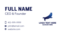 Blue Whale Amusement Park Business Card