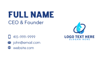 Fresh Drinking Water Business Card Design