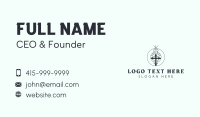 Church Cross Christian Business Card