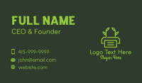 Document Business Card example 4