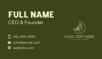 Natural Eco Beauty Business Card Design