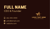 Premium Jewelry Star Business Card