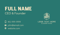 Leaf Wellness Spa Business Card