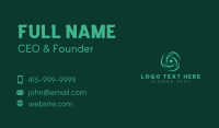 Spiral Business Card example 3