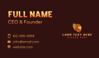 Lion Wing Griffin Business Card Design