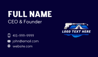 Power Wash Business Card example 2