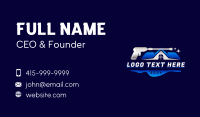 Power Wash Sanitation Business Card