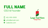 Watermelon Juice Business Card example 4